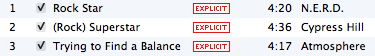 Explicit labels in iTunes on Mac