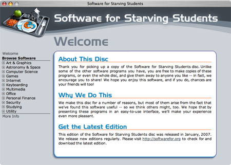Mac software for starving students