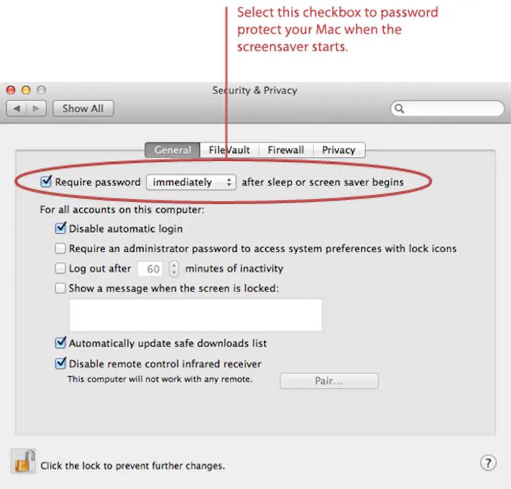 How to Password Protect Your Mac | Macinstruct