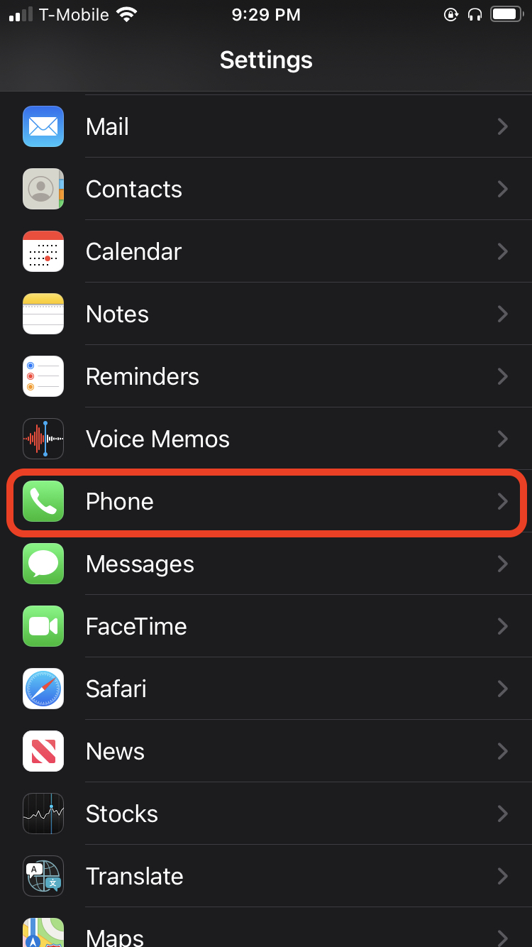 how to change caller id on iphone
