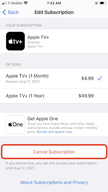 How to Cancel Apple TV | Macinstruct