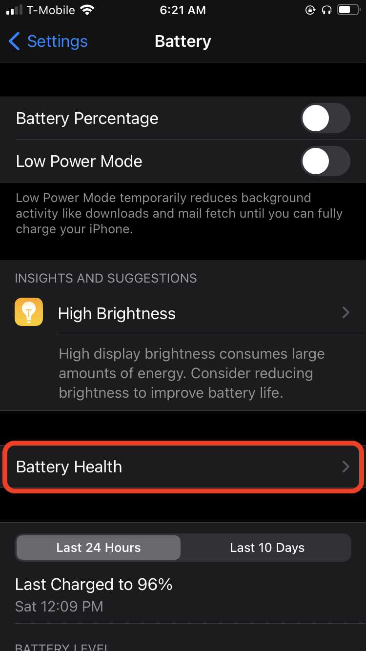 battery health 2