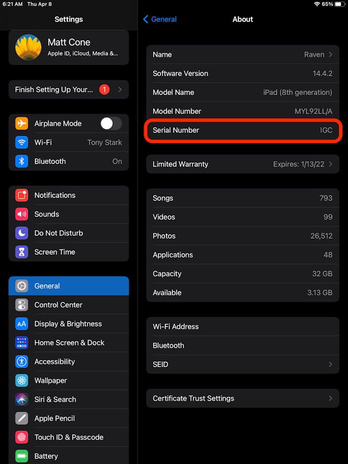 how-to-find-your-ipad-s-serial-number-macinstruct