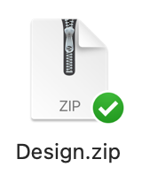 mac compress folder to zip