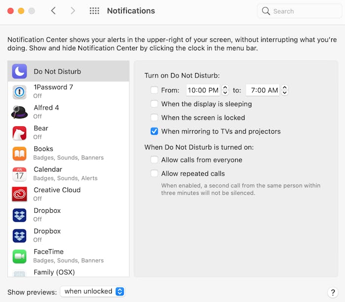 How to Turn Off Notifications on a Mac Macinstruct