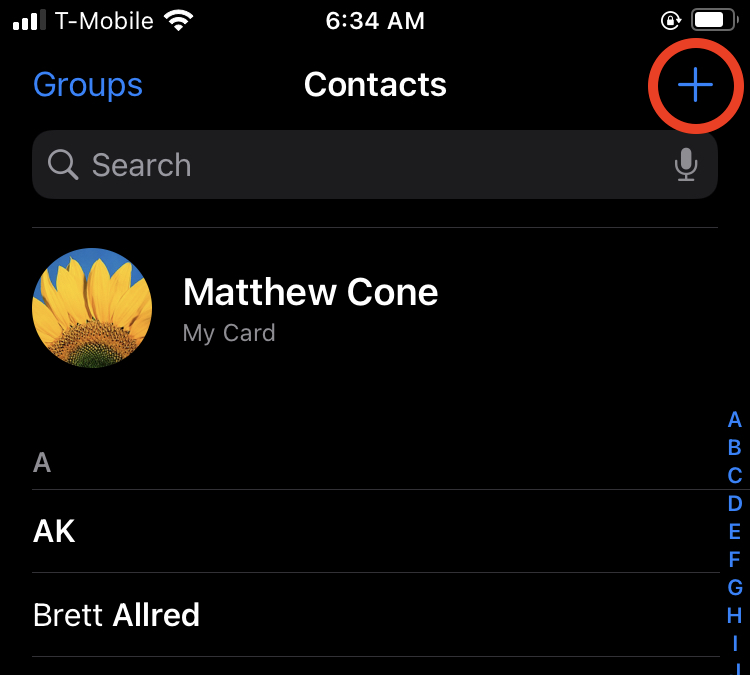 How To Add A Contact To Your IPhone | Macinstruct