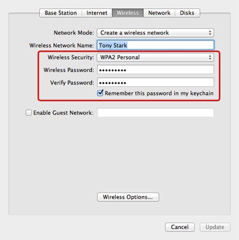 How to Password Protect Your AirPort's Wireless Network | Macinstruct