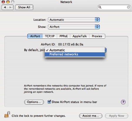 How to Specify Default AirPort Networks | Macinstruct