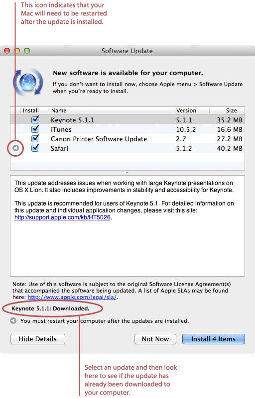 How To Update Your Macs Software Macinstruct